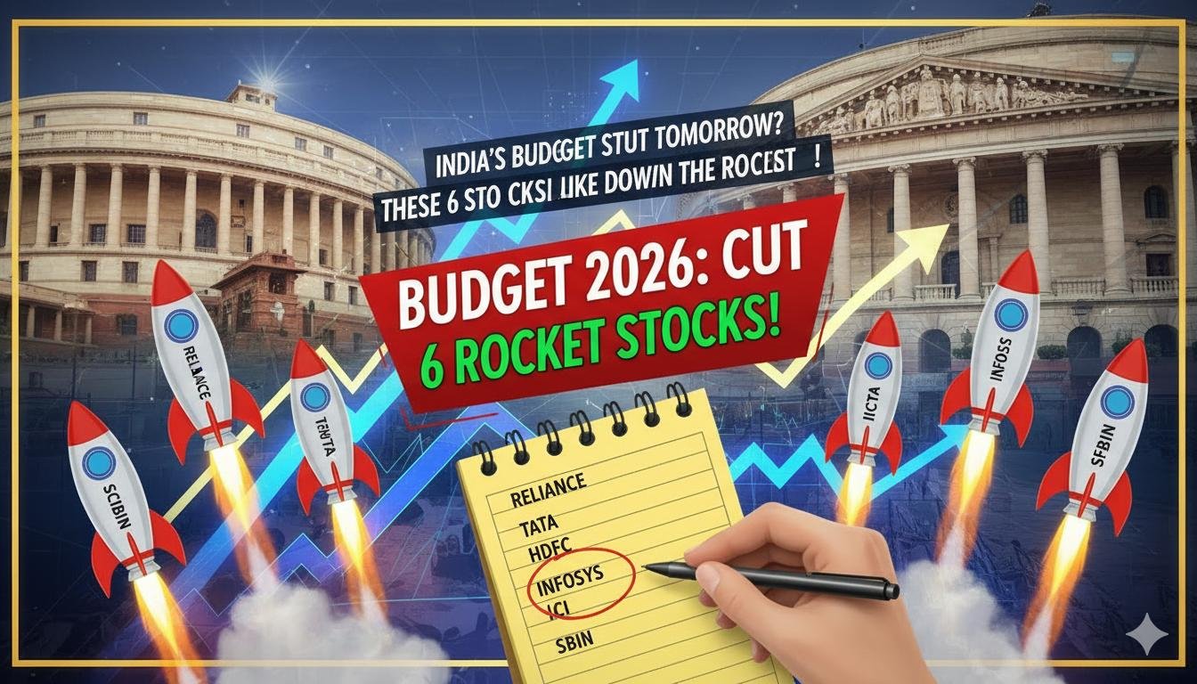 भारत का संघ बजट 2026 में STT कटौती की घोषणा करते वित्त मंत्री।