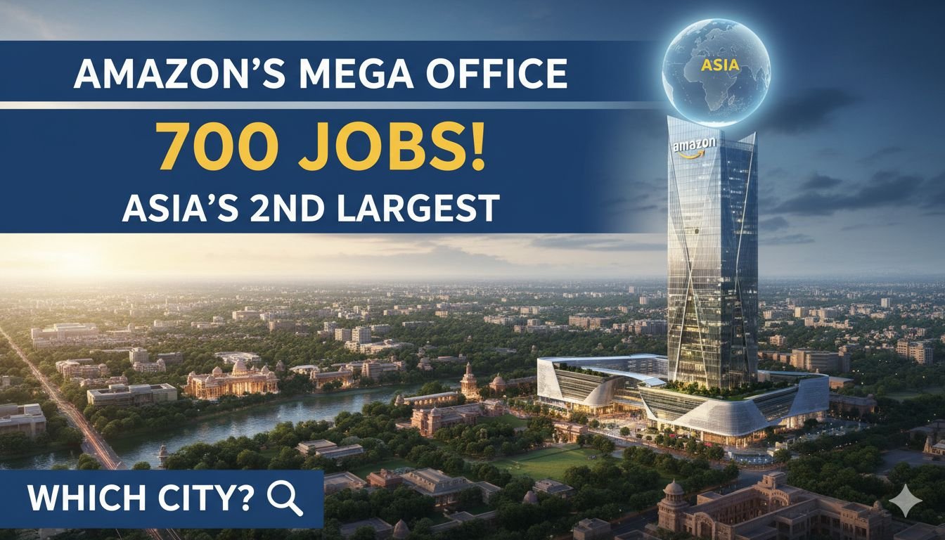 Amazon का नया 1.1 मिलियन sq ft ऑफिस कैंपस बेंगलुरु में, एशिया का दूसरा सबसे बड़ा