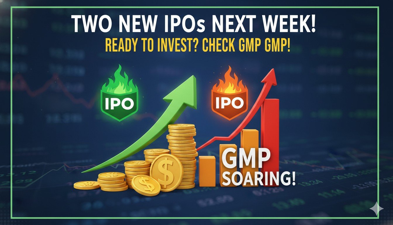 Alt Text for featured image : अगले हफ्ते आने वाले दो नए IPO Fractal Industries और PNGS Reva Diamond Jewellery की ग्राफिक इमेज