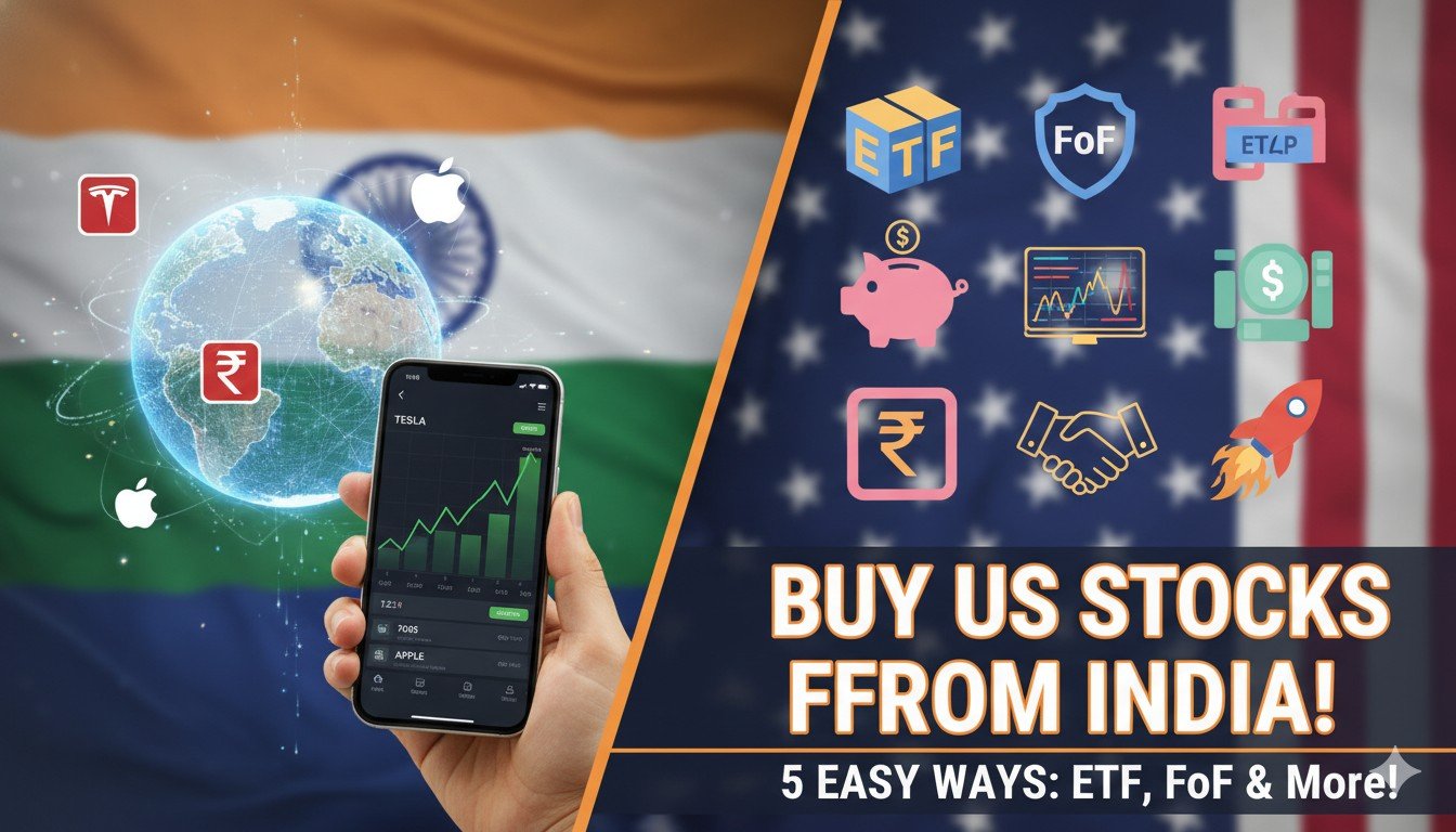 भारतीय निवेशक घर बैठे टेस्ला और एप्पल शेयर में निवेश करते हुए, ETF और FoF के जरिए ग्लोबल मार्केट एक्सपोजर