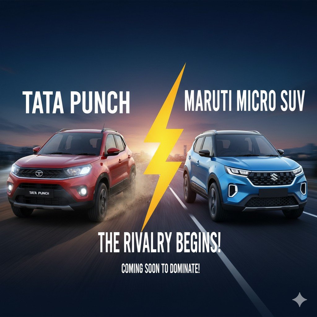 मारुति सुजुकी की आगामी माइक्रो SUV Y43 का कॉन्सेप्ट डिजाइन, टाटा पंच को टक्कर देने वाली नई कार